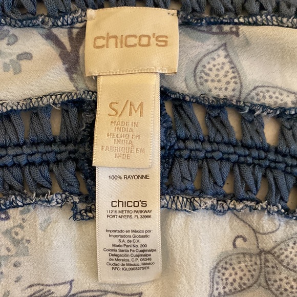 Chico’s Blue Ruana - Picture 6 of 6